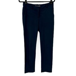 Diane Von Furstenberg navy straight leg trousers dress pants  size 4